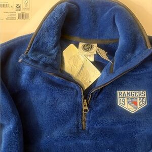 Rangers adult Fleece Jacket - Blue